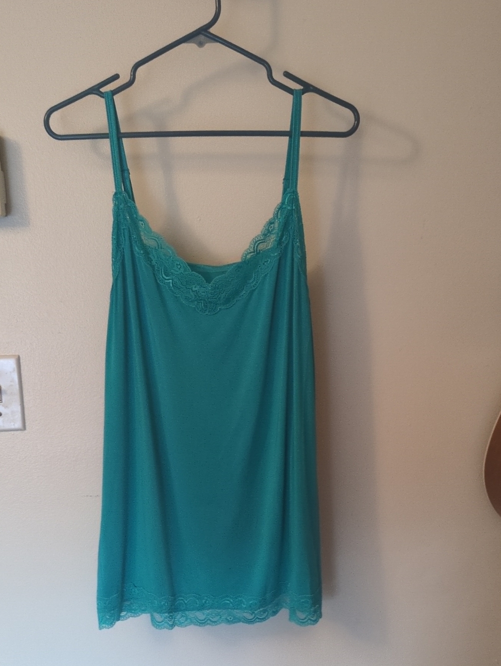 Lane Bryant Lace Cami In Teal